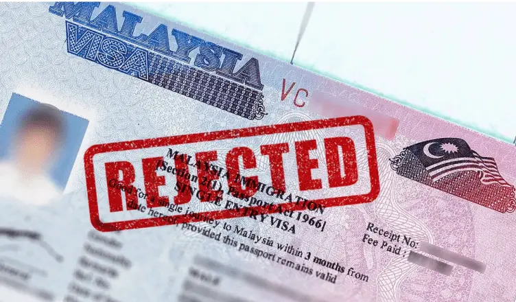 malaysia tourist visa rejection reasons