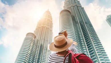 Female Traveler in Malaysia