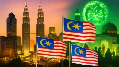 Malaysian landmarks with Prophet Muhammad’s Birthday celebration